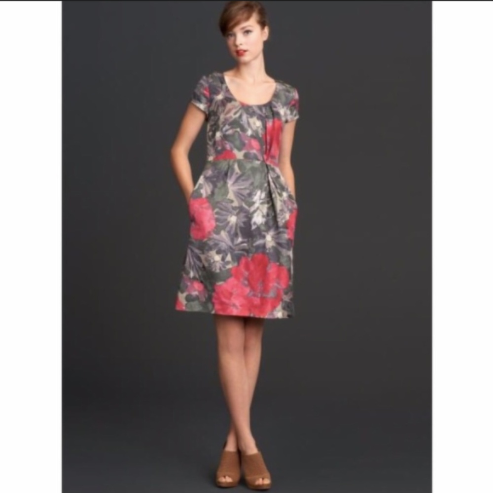 Banana Republic Mad Men Begonia Joan Dress Size 6